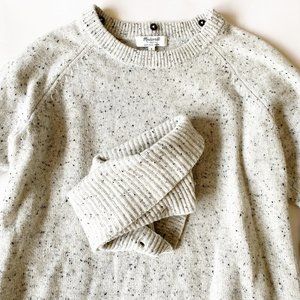 Madewell Cashmere Convertible Turtleneck Sweater LIKE NEW Size S